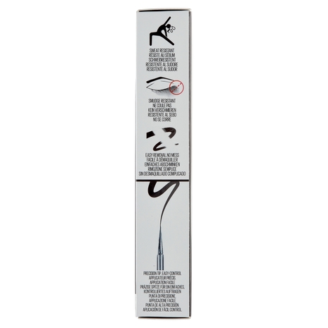 Maybelline New York Eyeliner Tattoo Liner Liquid Ink, A Lunga Tenuta, Nero